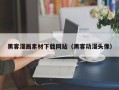 永州黑客漫画素材下载网站（黑客动漫头像）